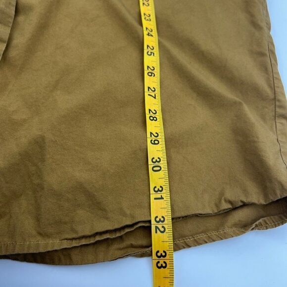 SBJ Austin One Size Brown Button Down Tunic Lagenlook Mandarin Collar Oversized - Picture 10 of 14